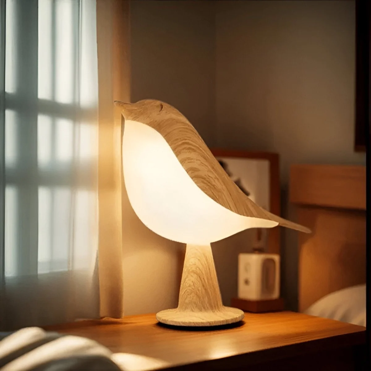 Elegant Touch Table Lamp | Adjustable Brightness & Essential Oil Diffuser