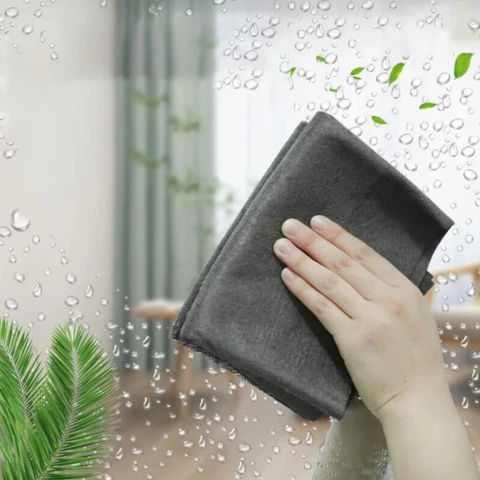 Streak-Free Cleaning Cloths Home and Auto Use 11.8 X 11.8 - Image 5