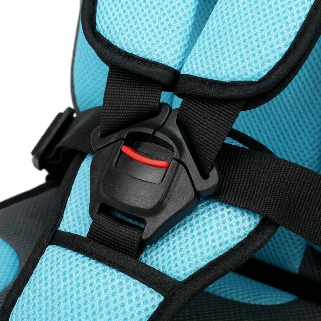 Travel Booster Seat Harness Portable Design - Image 11